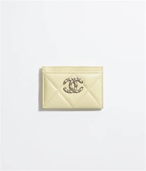 white chanel cardholder|chanel card holder with flap.